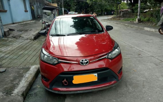 Red Toyota Vios 2017 for sale in Quezon City 