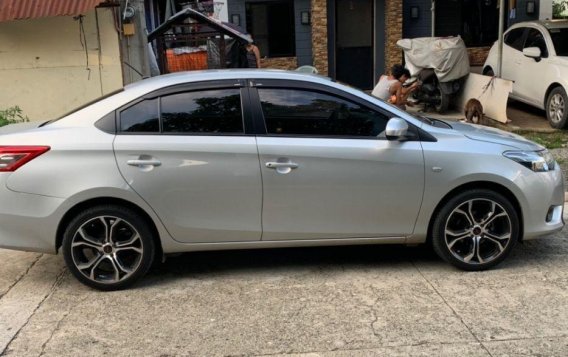 Silver Toyota Vios 2015 Sedan for sale in Manila