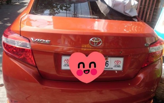 Selling Orange Toyota Vios 2016 Sedan in Manila-3