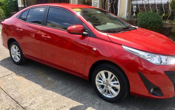 Red Toyota Vios 2018 Sedan Automatic Gasoline for sale in Manila-3