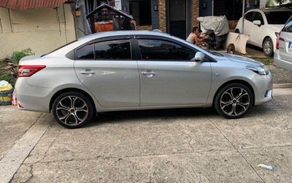 Silver Toyota Vios 2015 Sedan for sale in Manila-4