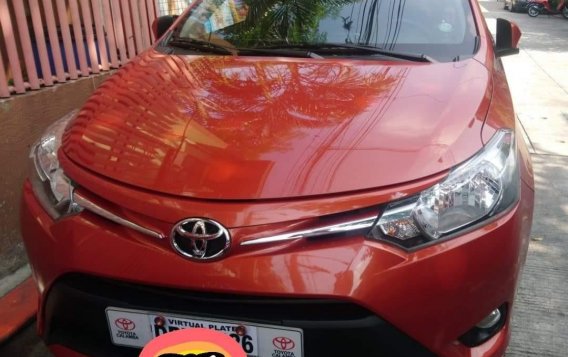 Selling Orange Toyota Vios 2016 Sedan in Manila-4