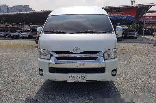 Selling White Toyota Hiace 2016 at 42000 km in Pasig-1