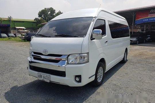 Selling White Toyota Hiace 2016 at 42000 km in Pasig-2