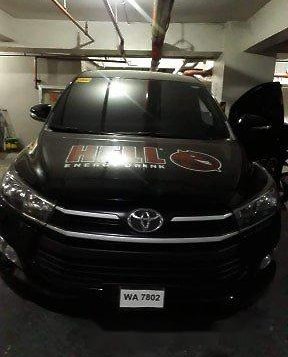 Sell Black 2017 Toyota Innova Manual Diesel at 35000 km 