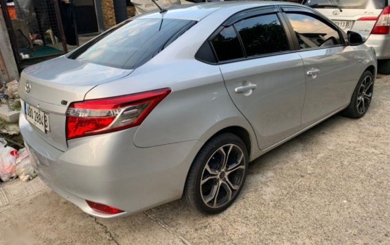 Silver Toyota Vios 2015 Sedan for sale in Manila-6