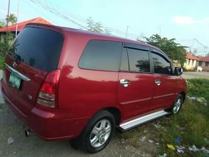 Red 2006 Toyota Innova for sale in Cebu