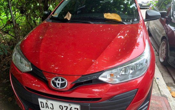 Red Toyota Vios 2019 for sale in Quezon City 