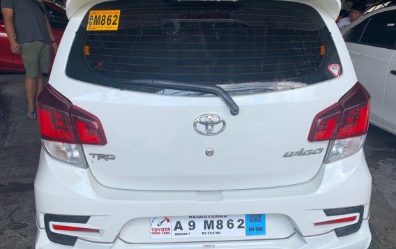 Sell White 2019 Toyota Wigo at 10000 km -3