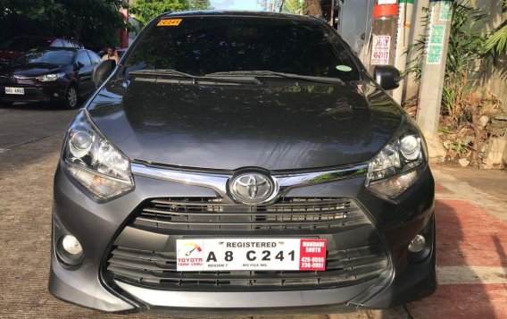 Selling Grey Toyota Wigo 2019 in Quezon City -1