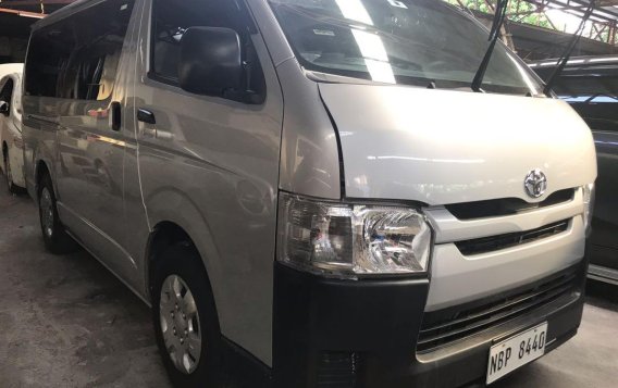 Silver Toyota Hiace 2019 for sale in Quezon City 