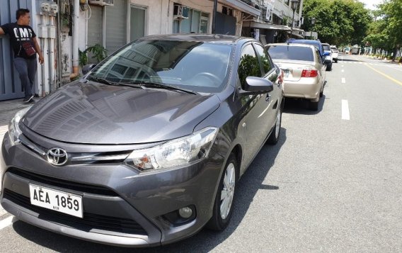 Grey Toyota Vios 2015 for sale in Manila -1