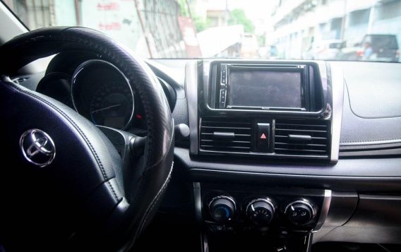 Silver 2015 Toyota Vios for sale in Manila-7