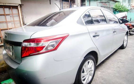 Silver 2015 Toyota Vios for sale in Manila-5