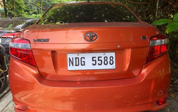 Selling Orange Toyota Vios 2017 in Quezon City -1