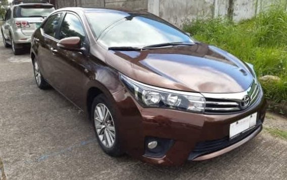 2016 Toyota Corolla Altis for sale in Bacolod 