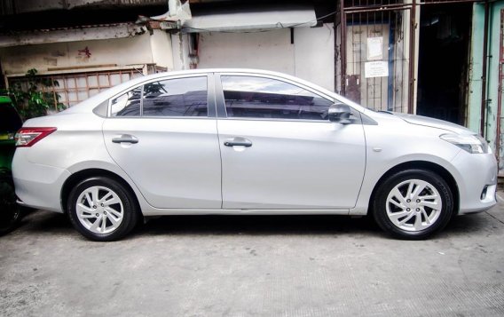 Silver 2015 Toyota Vios for sale in Manila-2