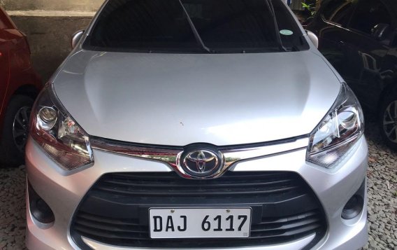 Silver Toyota Wigo 2019 for sale in Quezon City 