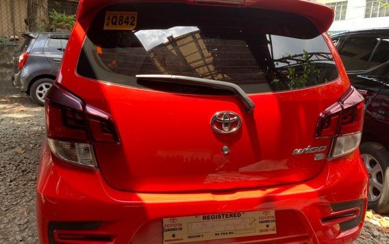 Sell Red 2019 Toyota Wigo at 2300 km-4