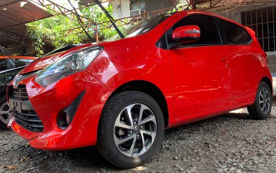 Sell Red 2019 Toyota Wigo at 2300 km-1