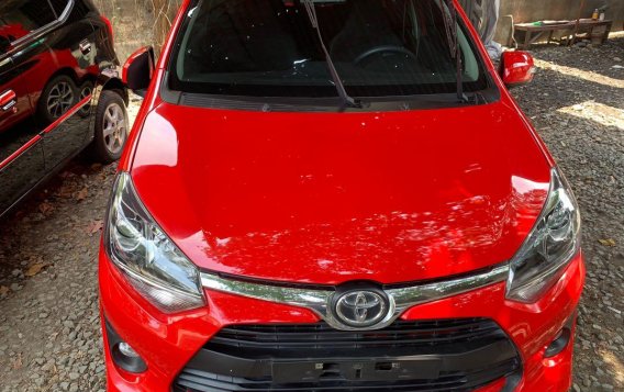 Sell Red 2019 Toyota Wigo at 2300 km