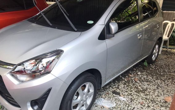 Silver Toyota Wigo 2019 for sale in Quezon City -2