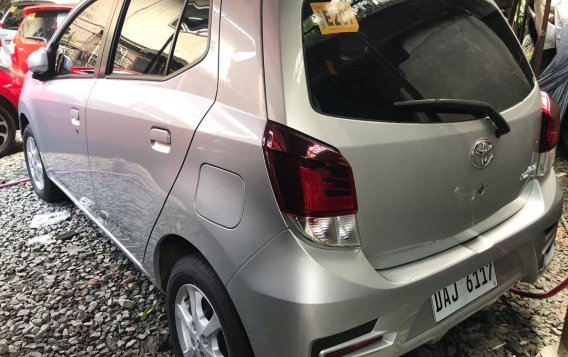 Silver Toyota Wigo 2019 for sale in Quezon City -3