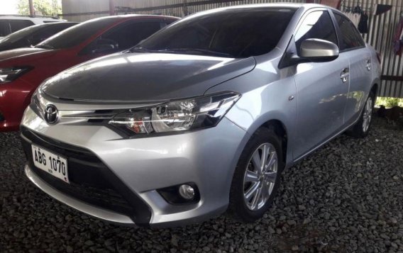 Silver Toyota Vios 2015 Automatic for sale in Quezon City