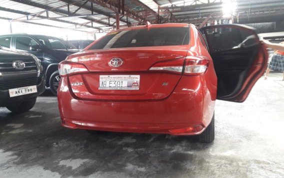 Red Toyota Vios 2018 Manual for sale in Quezon City -2