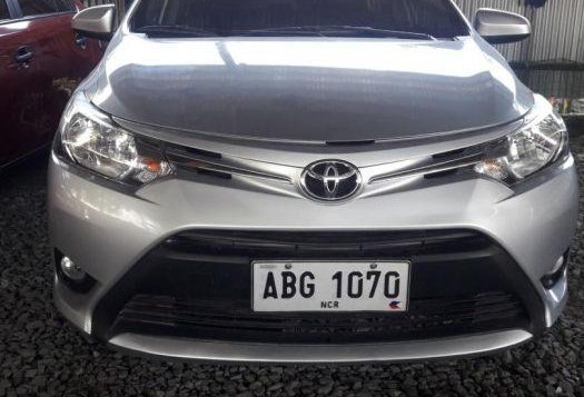 Silver Toyota Vios 2015 Automatic for sale in Quezon City-1