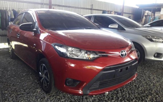 Red Toyota Vios 2017 Manual for sale in Quezon City-1