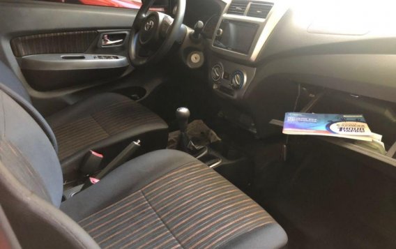 Red Toyota Wigo 2018 for sale in Quezon City-2