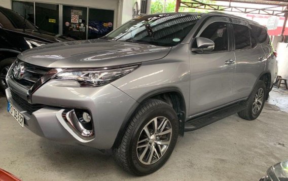 Selling Silver Toyota Fortuner 2017 in Quezon City