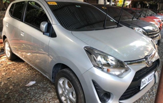 Silver Toyota Wigo 2019 for sale in Quezon City-1