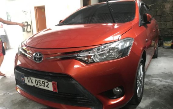 Orange Toyota Vios 2017 for sale in Quezon City-1