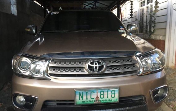 2011 Toyota Fortuner for sale in Metro Manila 