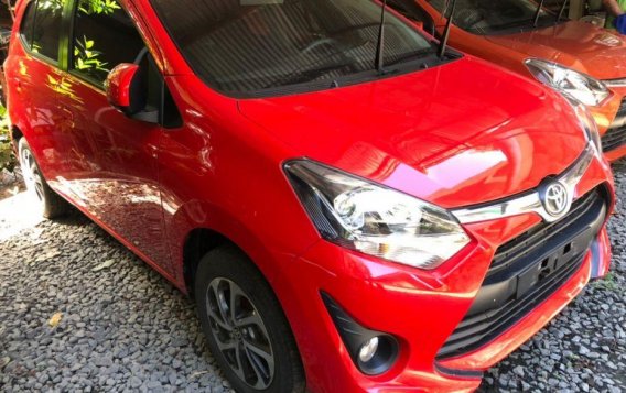 Red Toyota Wigo 2018 for sale in Quezon City-1