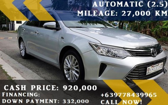 Toyota Camry 2016 at 27000 km for sale in Las Piñas