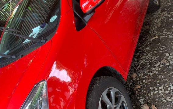 Red Toyota Wigo 2019 for sale in Quezon City-2