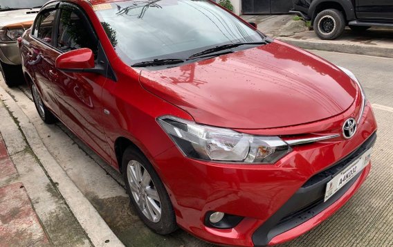 Selling Red Toyota Vios 2017 at 6800 km -1