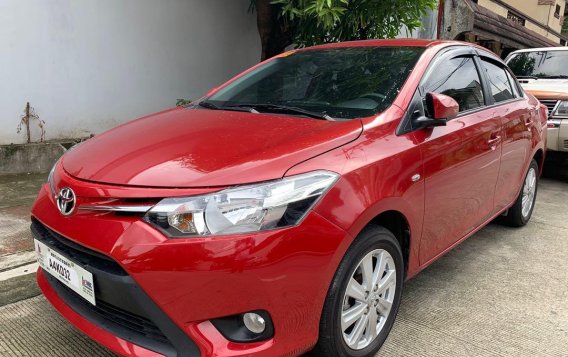 Selling Red Toyota Vios 2017 at 6800 km -2