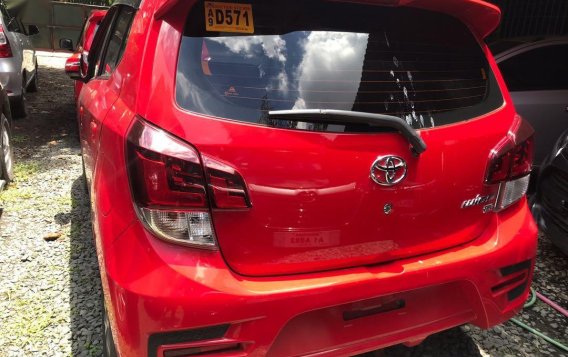 Red Toyota Wigo 2019 for sale in Quezon City 