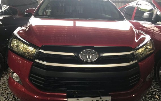 Selling Red Toyota Innova 2017 in Quezon City -1