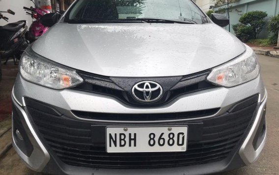 Silver Toyota Vios 2018 for sale in Quezon City 