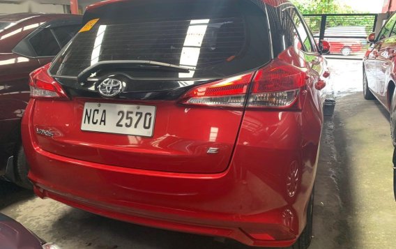 Red Toyota Yaris 2018 for sale in Quezon City