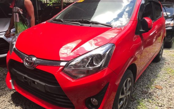 Red Toyota Wigo 2019 for sale in Quezon City -1