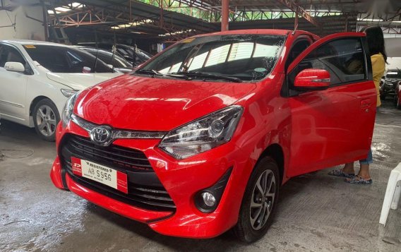 Red Toyota Wigo 2019 for sale in Quezon City-1