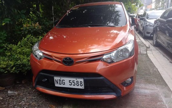 Sell Orange 2017 Toyota Vios in Quezon City-1