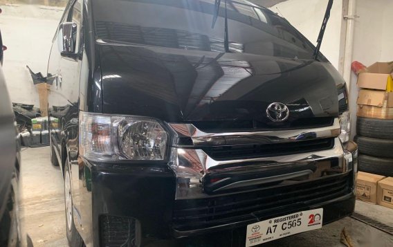 Selling Black Toyota Hiace 2018 Manual Diesel at 1900 km -7