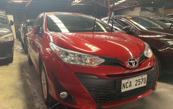 Red Toyota Yaris 2018 for sale in Quezon City-3